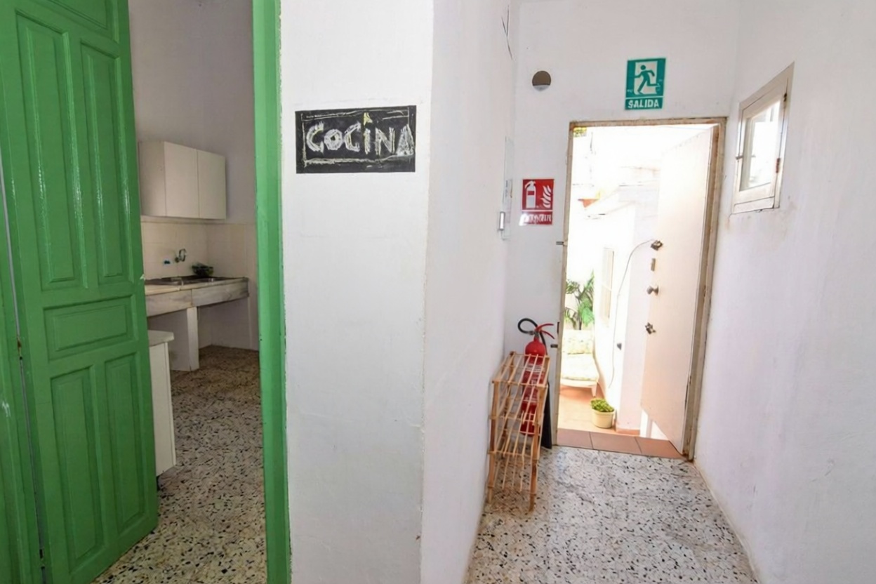 Chalet mit direkter Strandzugang in Chipiona — Küche