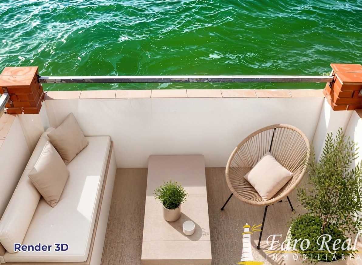 Chalet mit direkter Strandzugang in Chipiona — Schlafzimmer