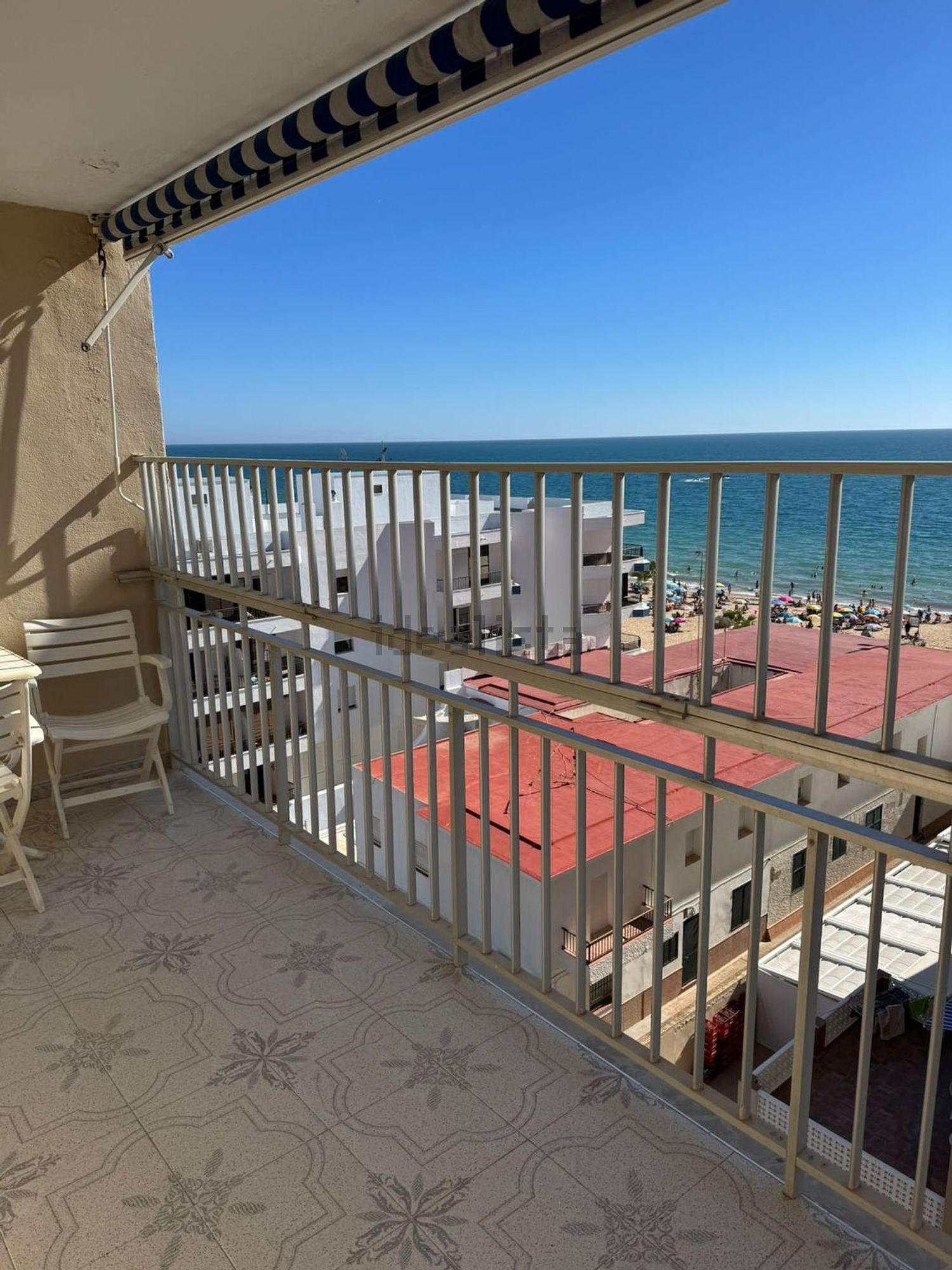 Wohnung in erste Strandlinie in Chipiona — Meerterrasse