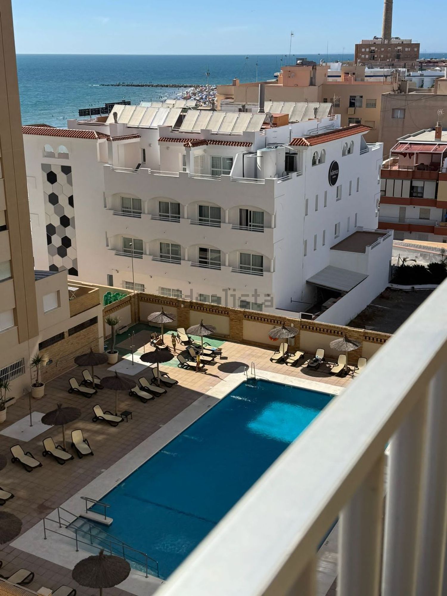 Wohnung in erste Strandlinie in Chipiona — Meerblick