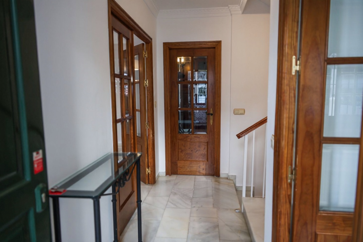Chalet mit direkter Strandzugang in Chipiona — Wohnzimmer