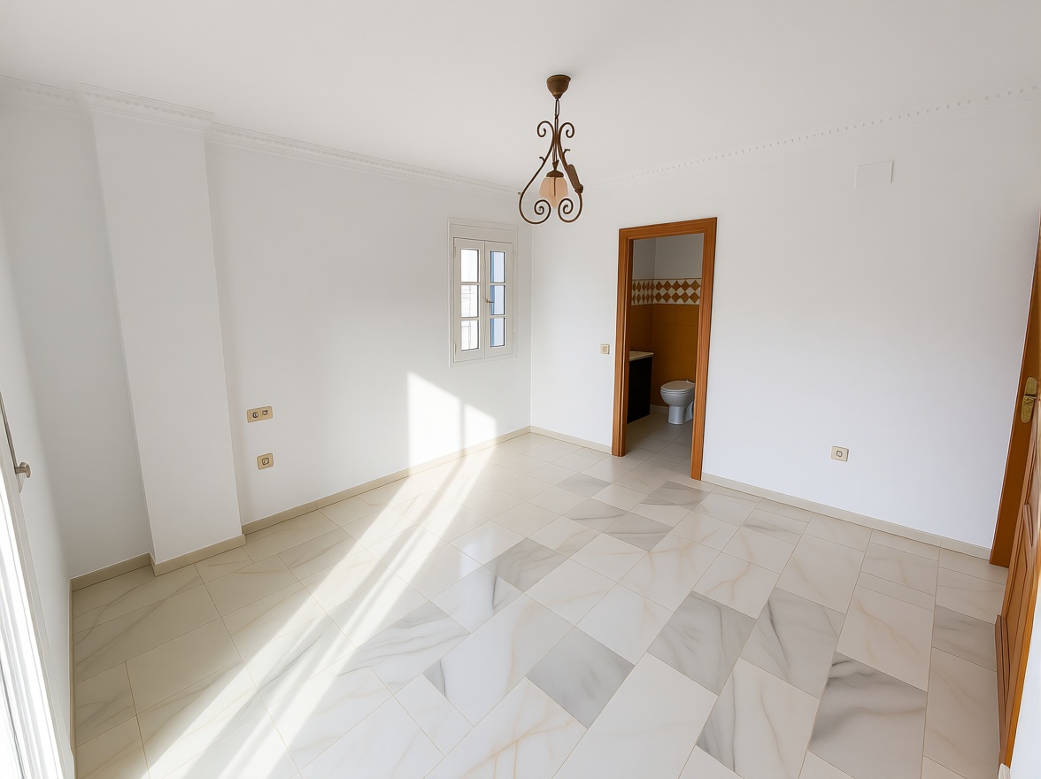 Chalet mit direkter Strandzugang in Chipiona — Bad