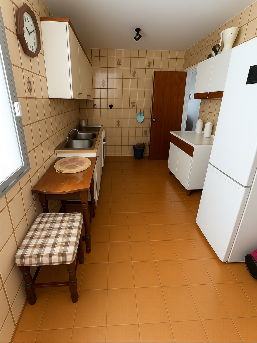 Wohnung in erste Strandlinie in Chipiona — Küche