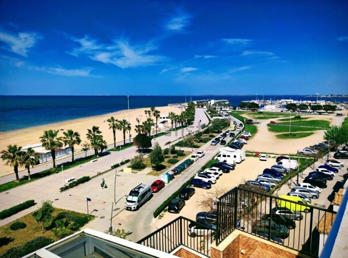 Ático em primeira linha de mar em Chipiona — Vista mar