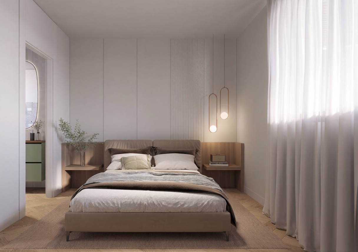 Wohnung in erste Strandlinie in Sanlúcar de Barrameda — Schlafzimmer