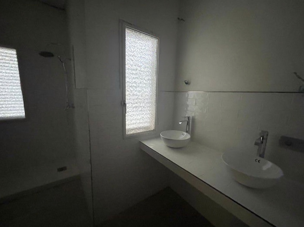 Chalet mit direkter Strandzugang in Cartaya — Bad