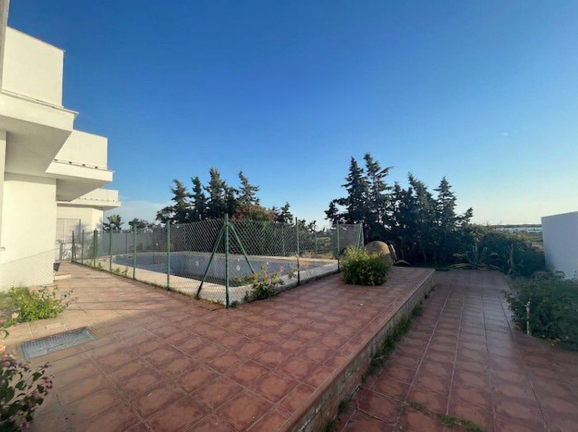 Chalet mit direkter Strandzugang in Cartaya — Meerterrasse