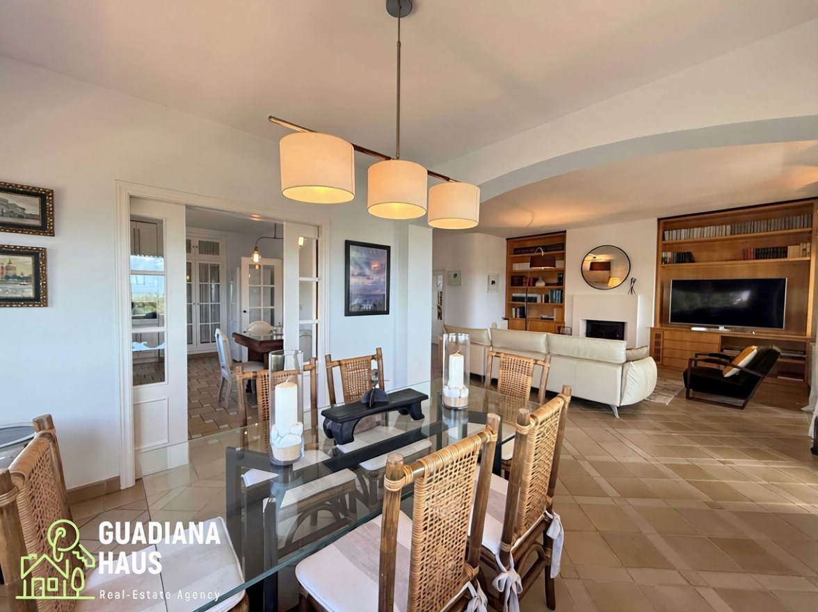Chalet mit direkter Strandzugang in Ayamonte — Meerterrasse
