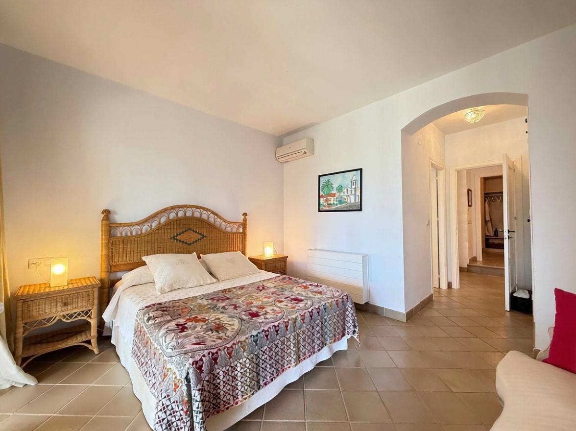Chalet mit direkter Strandzugang in Ayamonte — Schlafzimmer