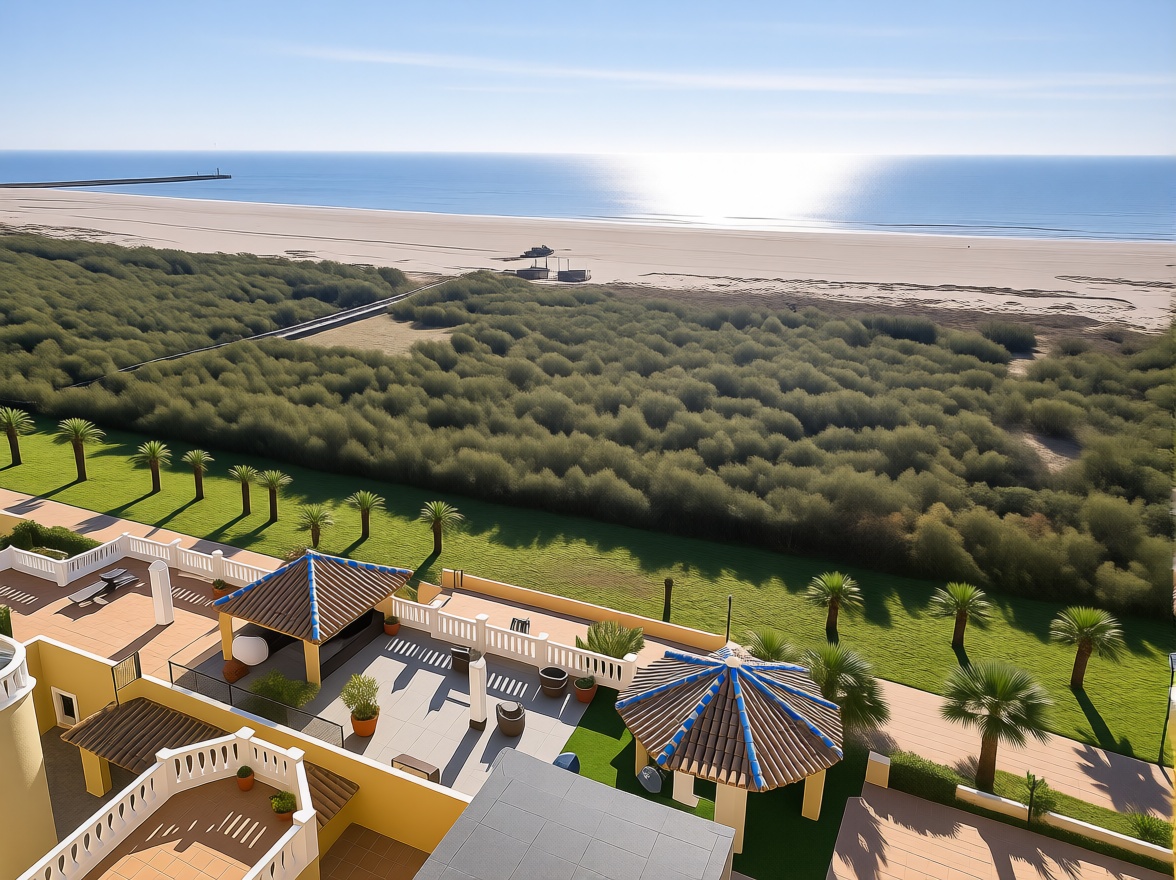 Appartement en attique en première ligne de mer à Ayamonte