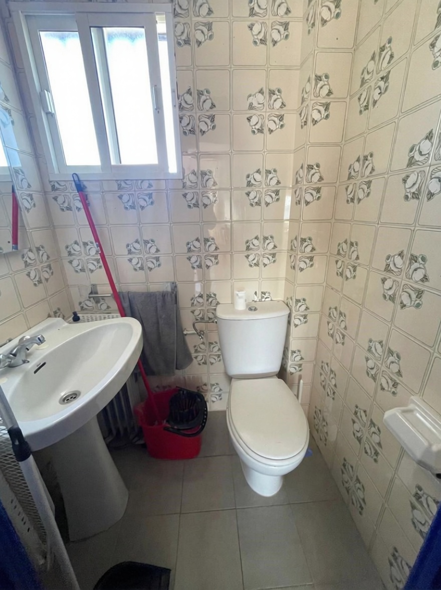Chalet avec accès direct à la plage à Huelva — Sanitaires