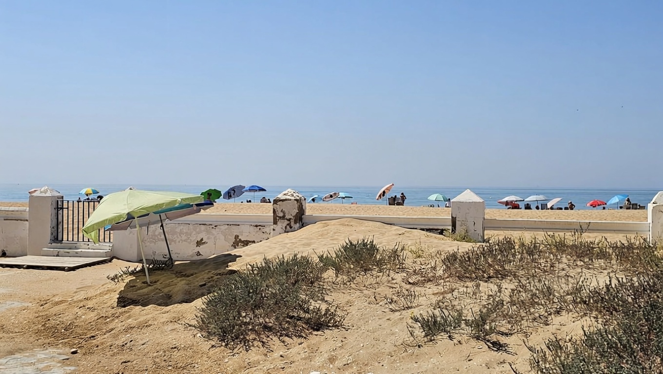 Chalet com acesso direto à praia em Islantilla — Vista mar