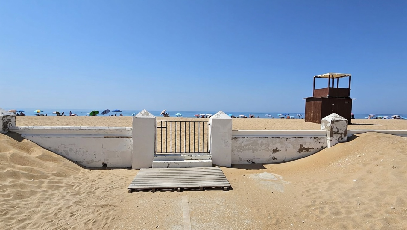 Chalet com acesso direto à praia em Islantilla — Vista mar