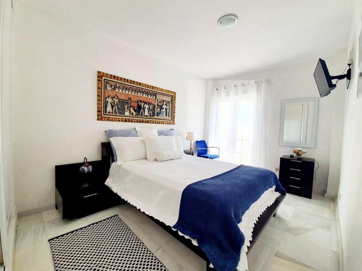 Appartement en première ligne de plage à Ayamonte — Chambre