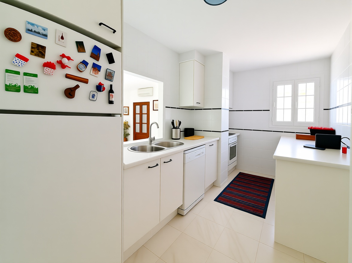 Appartement en première ligne de plage à Ayamonte — Cuisine
