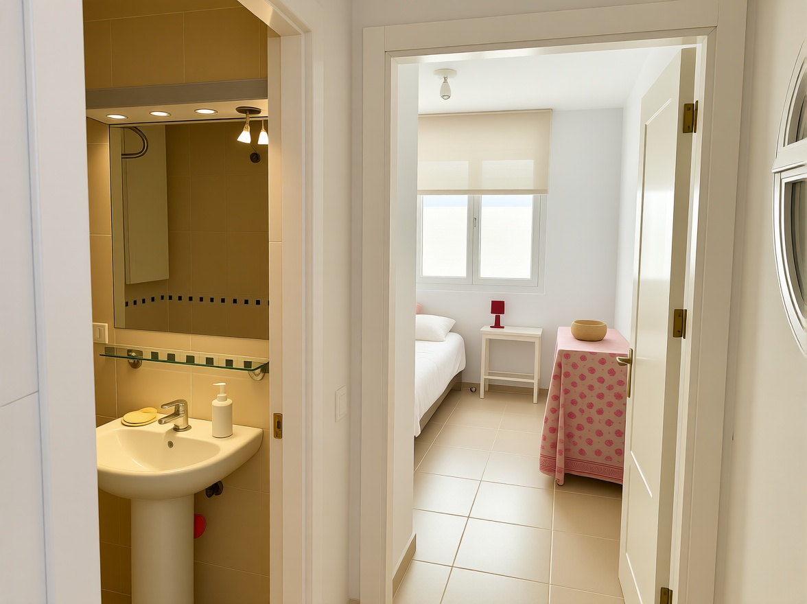 Duplex en première ligne de plage à Huelva — Sanitaires