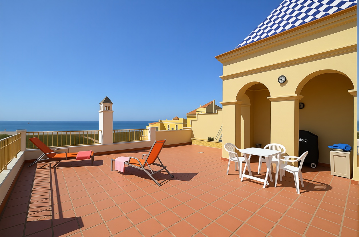 Appartement en attique en première ligne de mer à Ayamonte