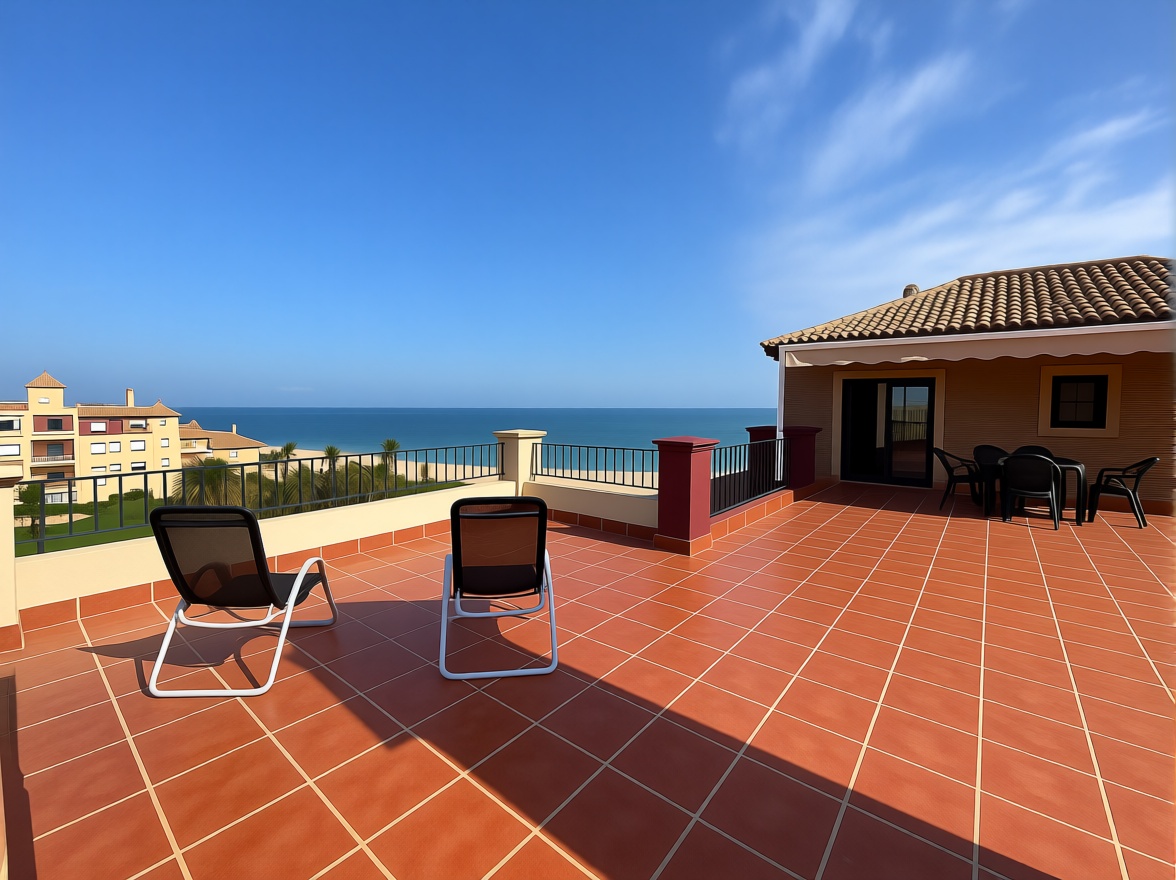 Appartement en attique en première ligne de mer à Ayamonte