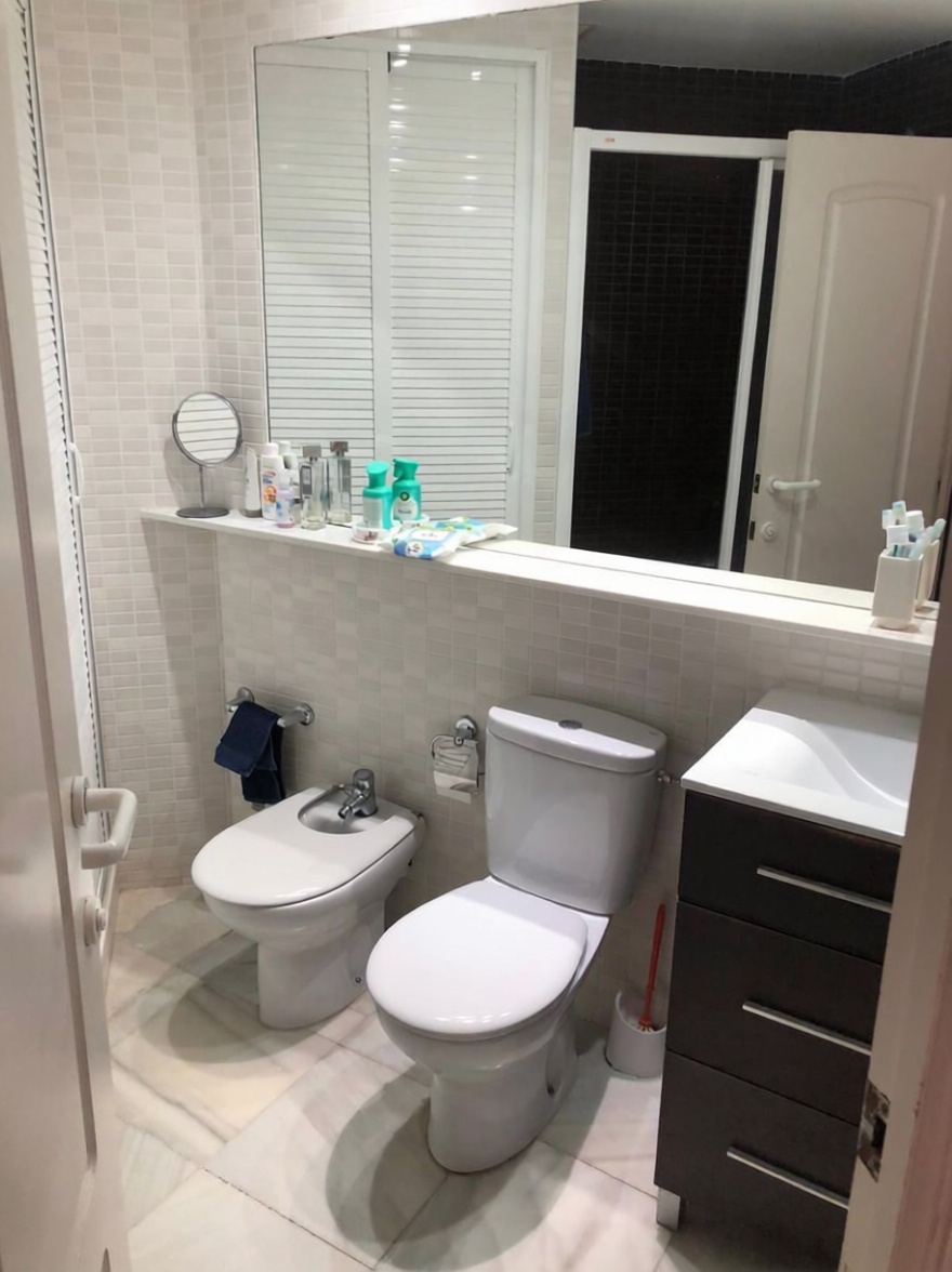 Apartamento à venda pé na areia em Islantilla — Casa banho