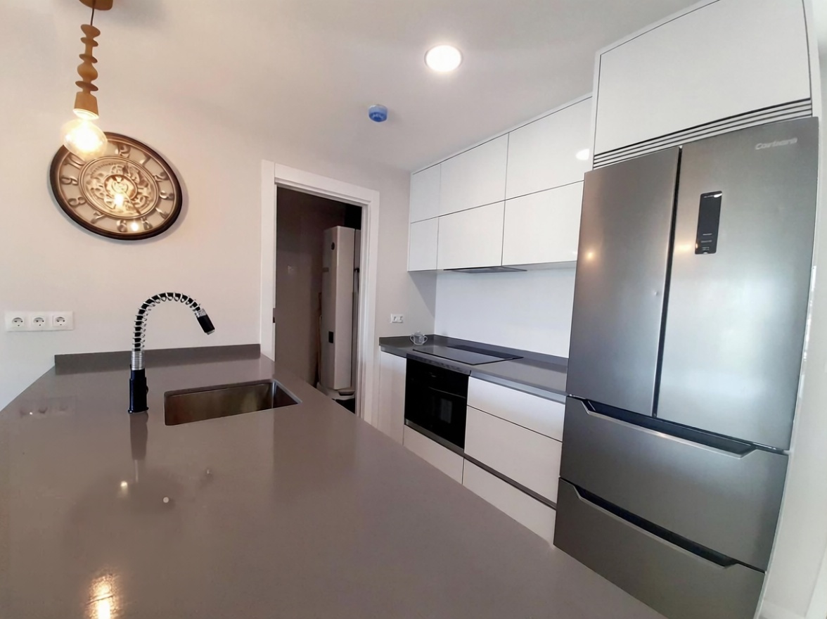 Appartement en première ligne de plage à Ayamonte — Cuisine