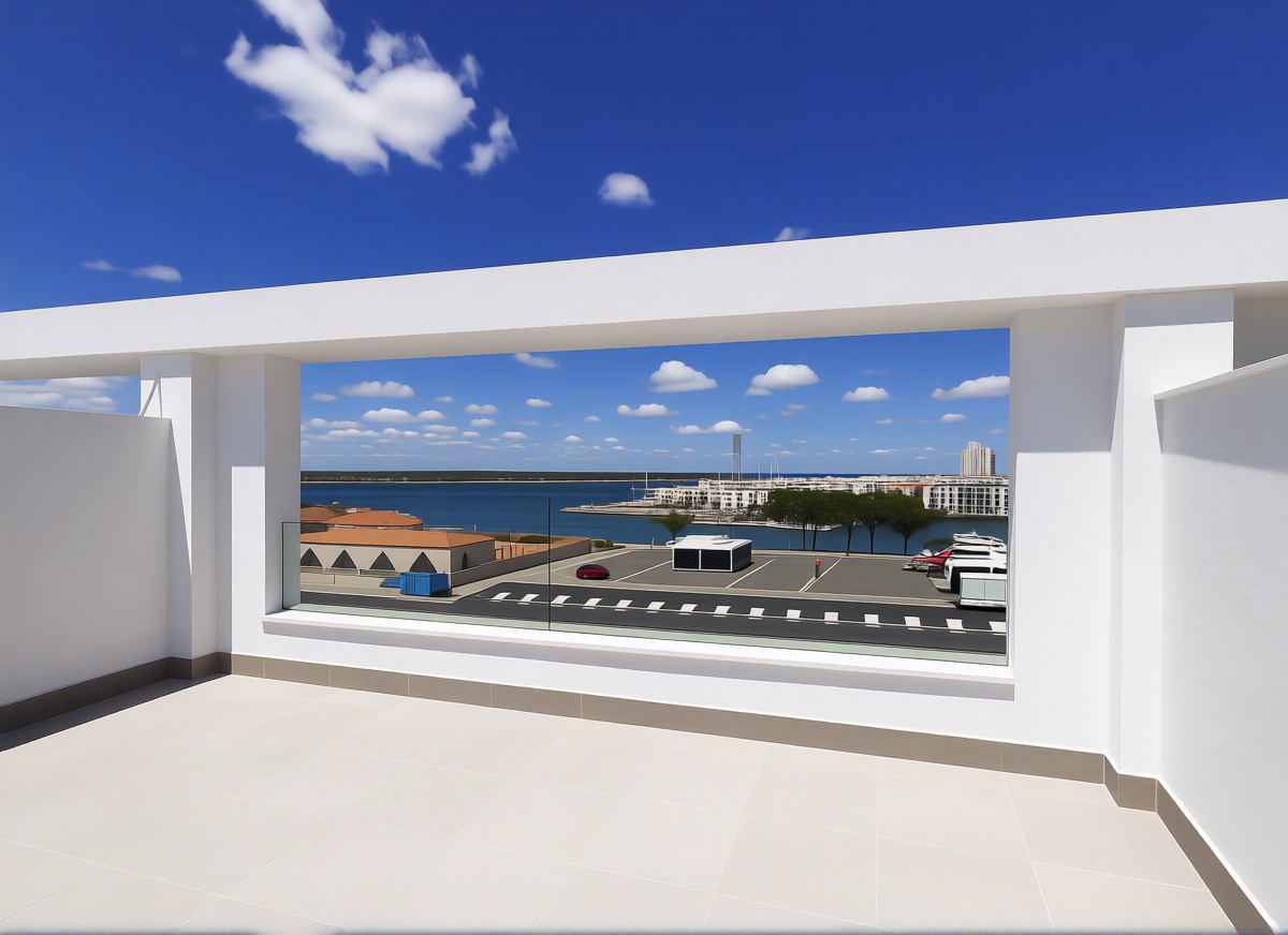 Appartement en attique en première ligne de mer à Ayamonte
