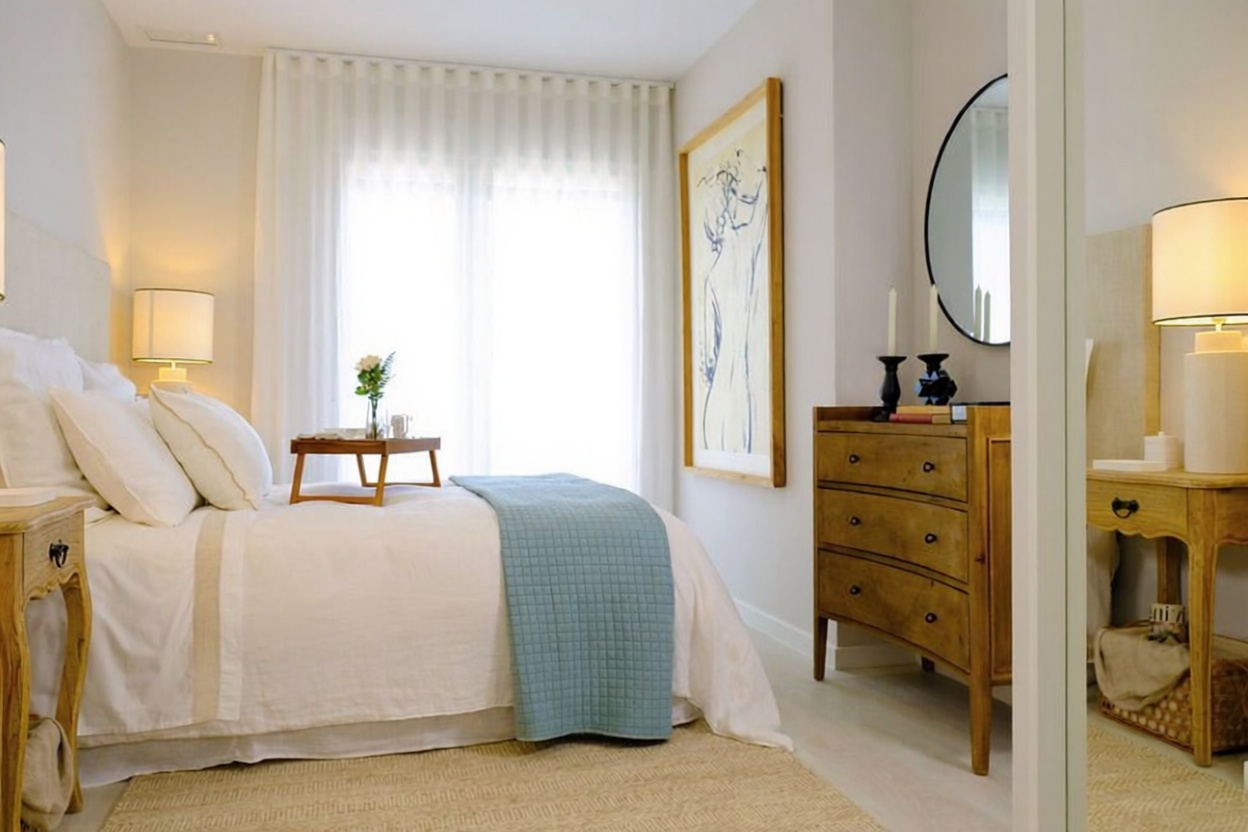 Appartement en première ligne de plage à Ayamonte — Chambre