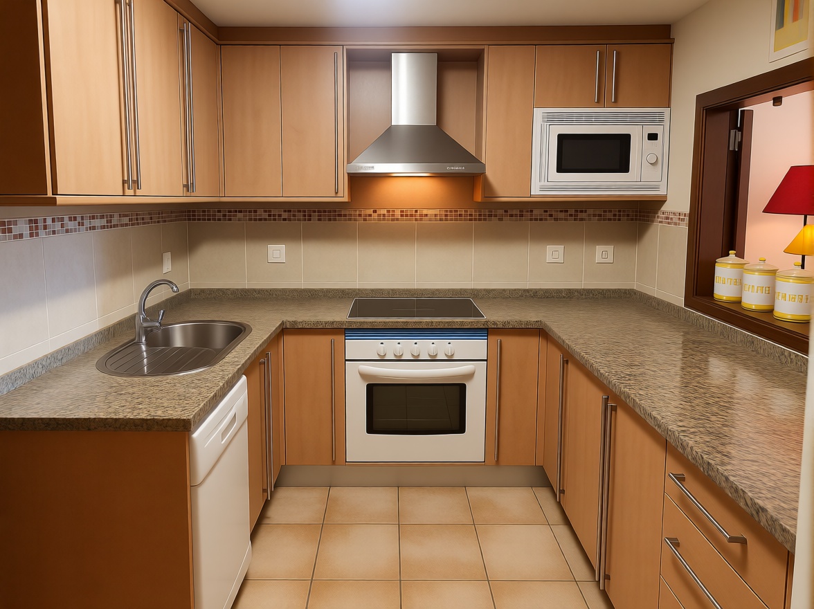 Appartement en première ligne de plage à Ayamonte — Cuisine