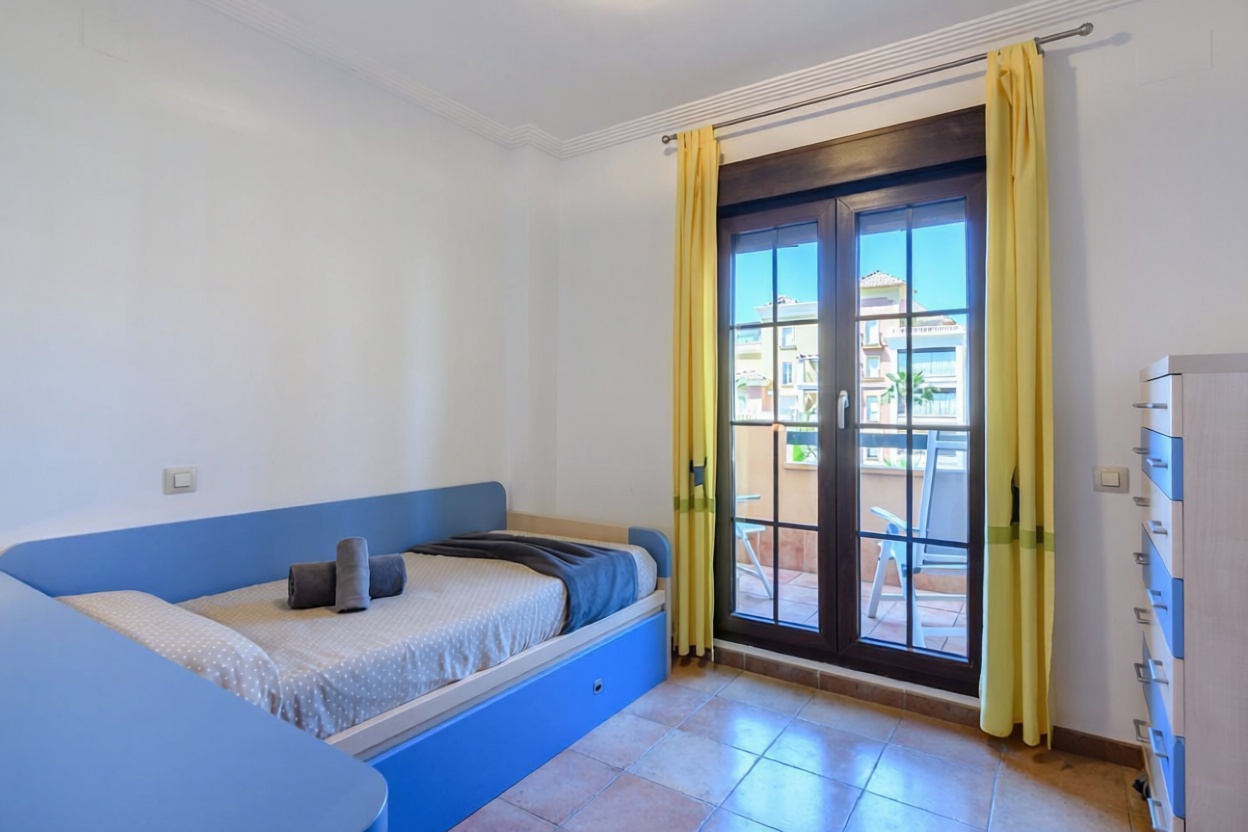 Appartement en première ligne de plage à Ayamonte — Chambre