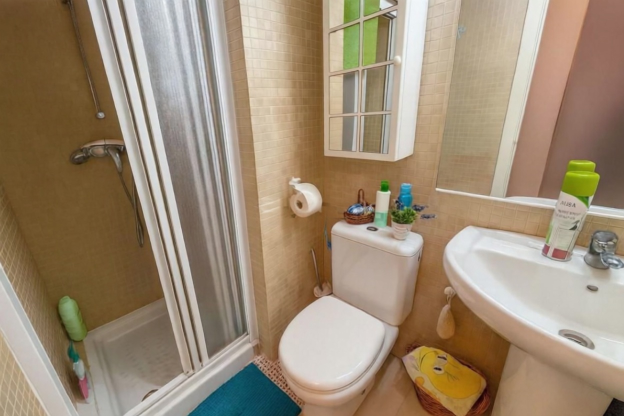 Beachfront flat in Punta Umbría — Bathroom