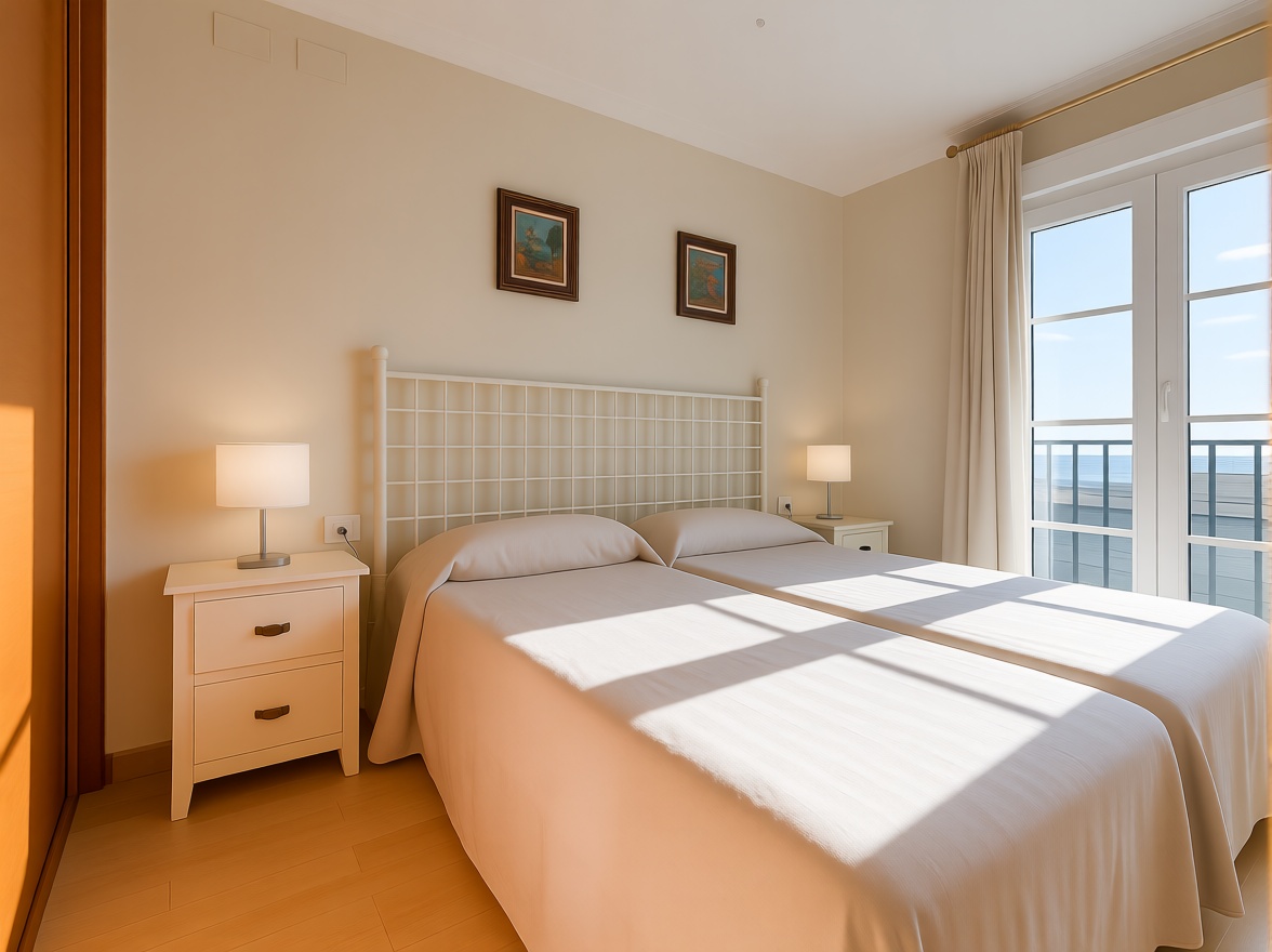 Appartement en attique en première ligne de mer à Ayamonte — Chambre