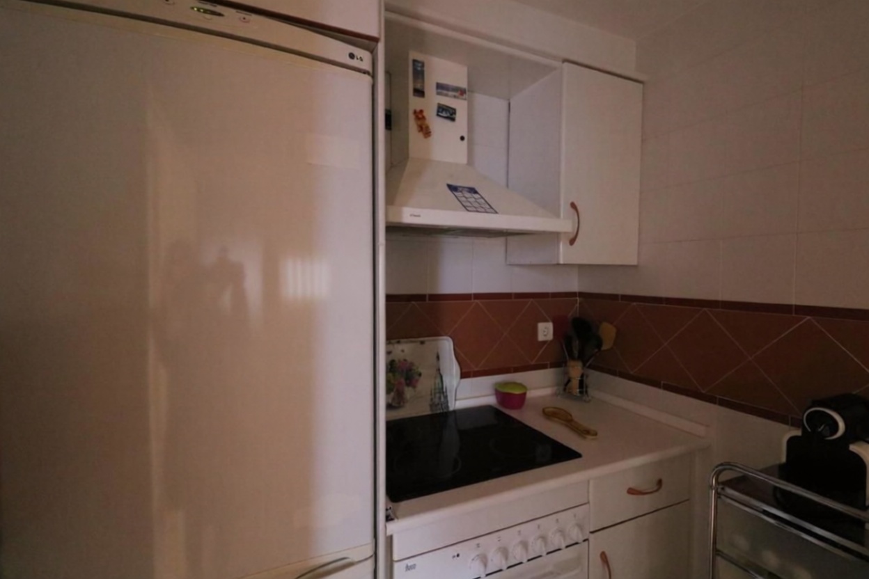 Appartement en première ligne de plage à Ayamonte — Cuisine