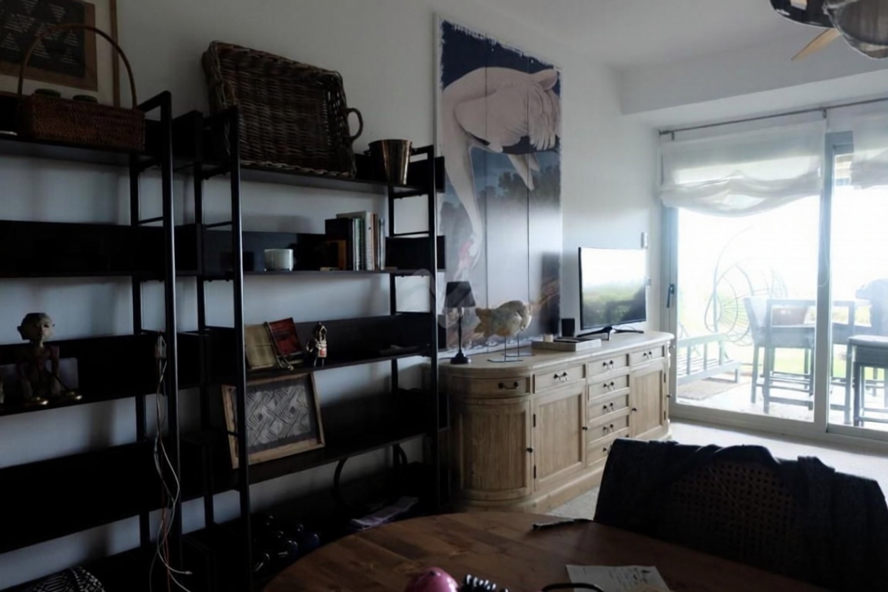 Beachfront flat in Cartaya — Living room