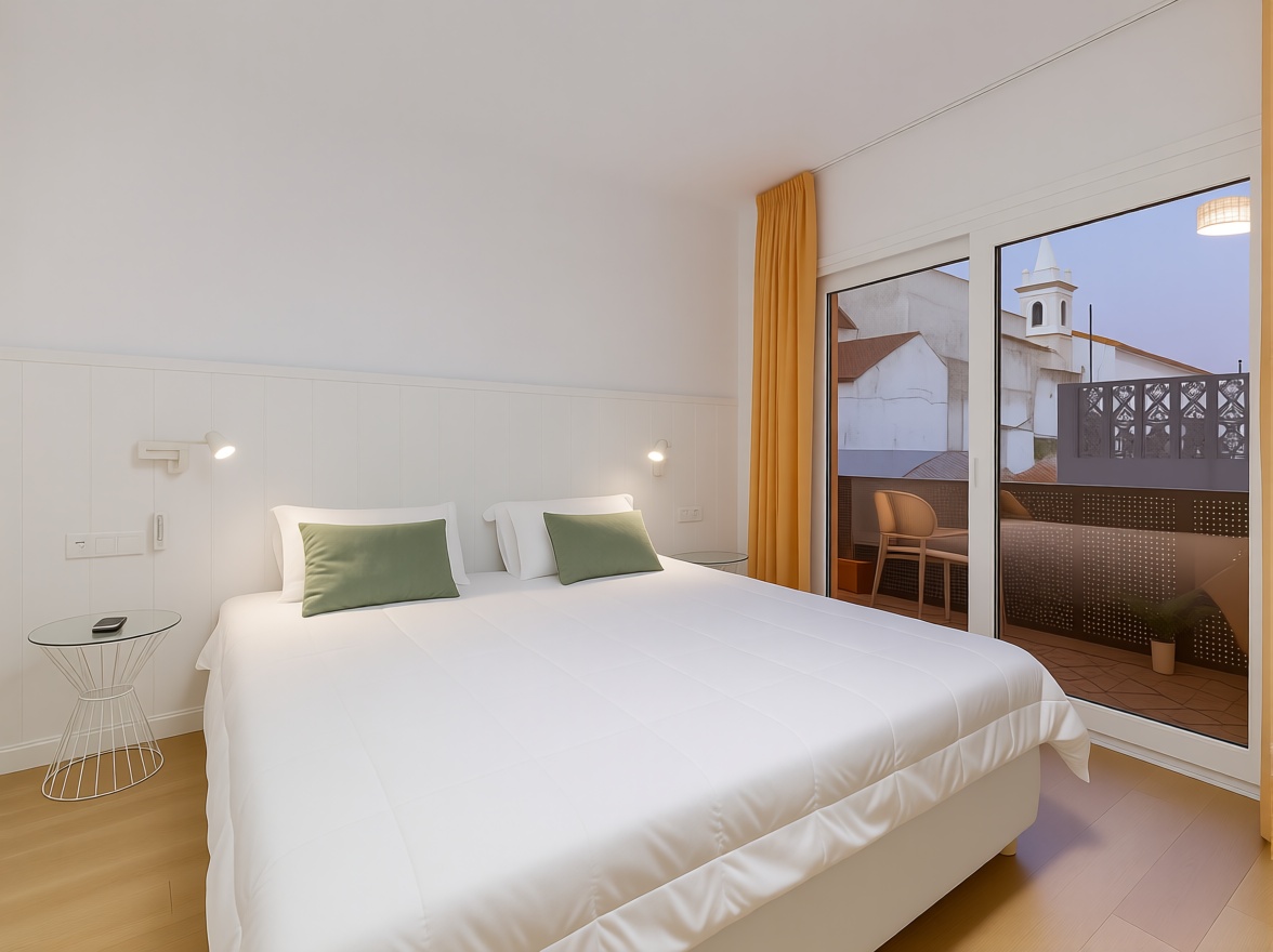 Appartement en première ligne de plage à Ayamonte — Chambre