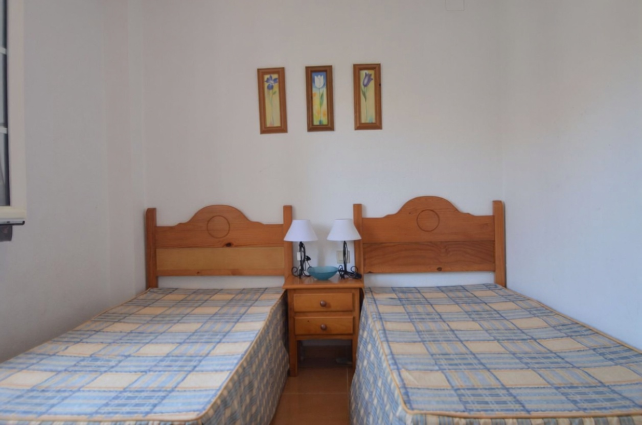 Appartement en attique en première ligne de mer à Ayamonte — Chambre