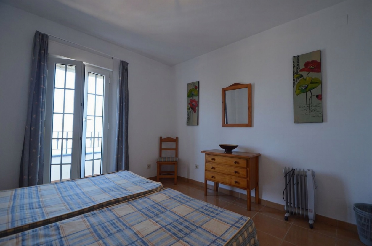 Appartement en attique en première ligne de mer à Ayamonte — Chambre