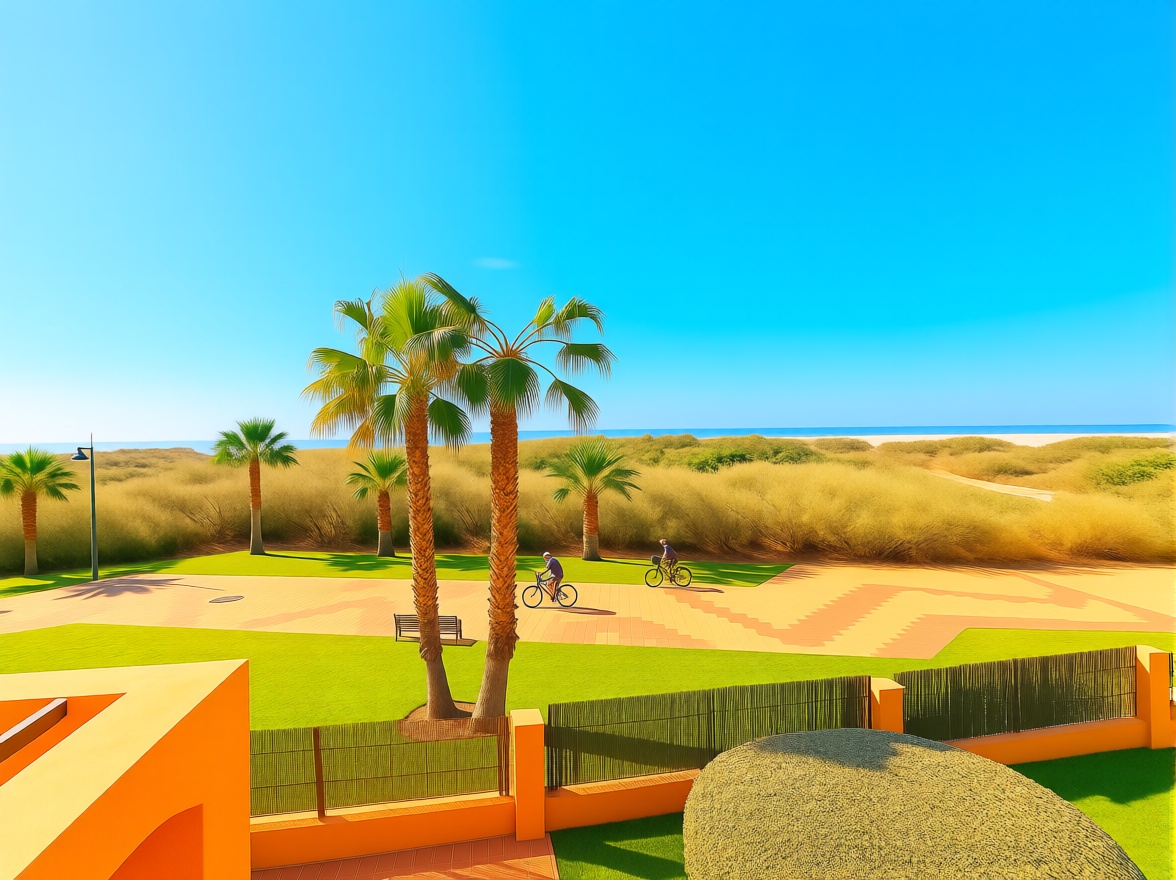 Appartement en première ligne de plage à Ayamonte — Vue mer