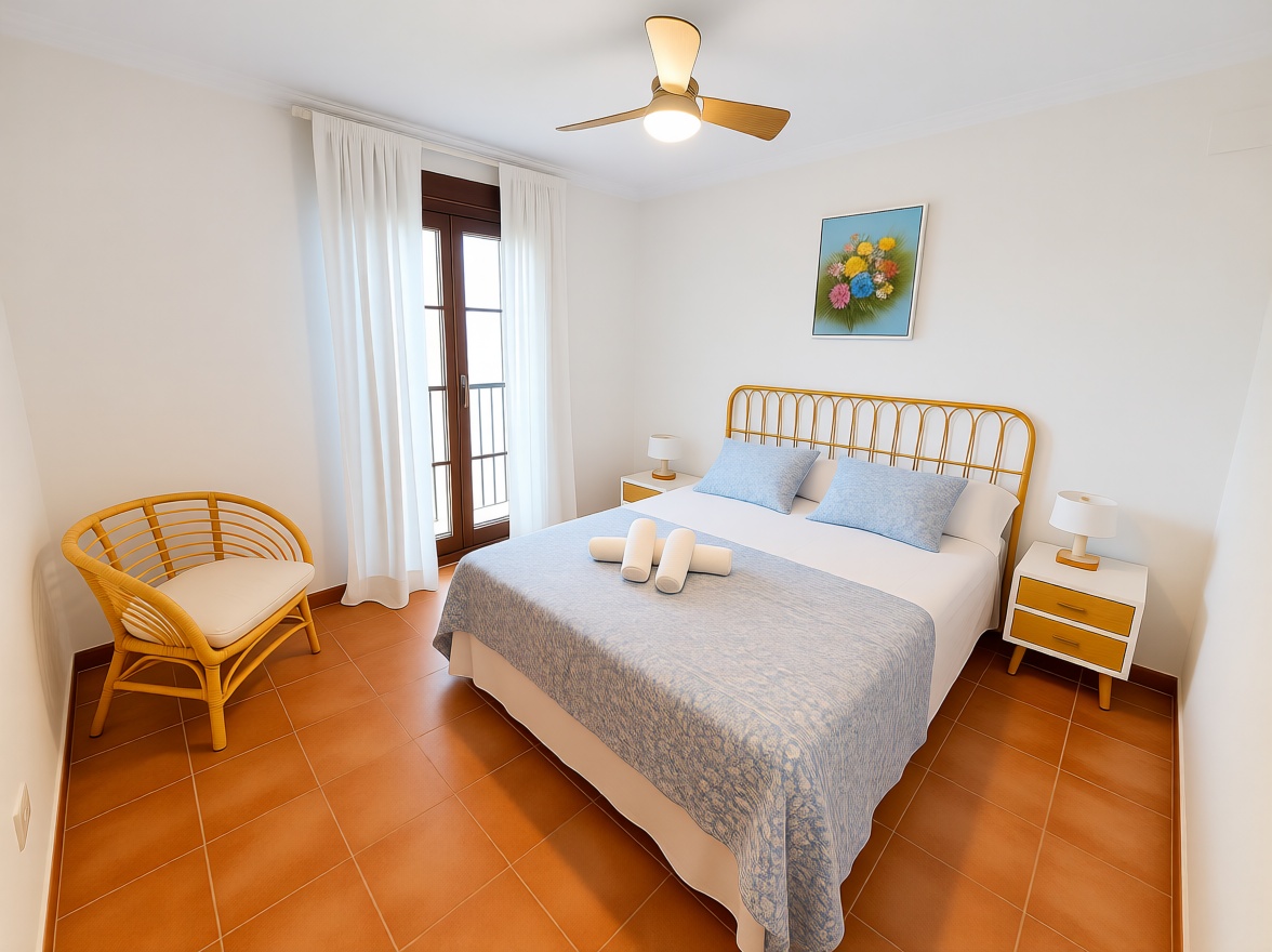 Appartement en première ligne de plage à Ayamonte — Chambre