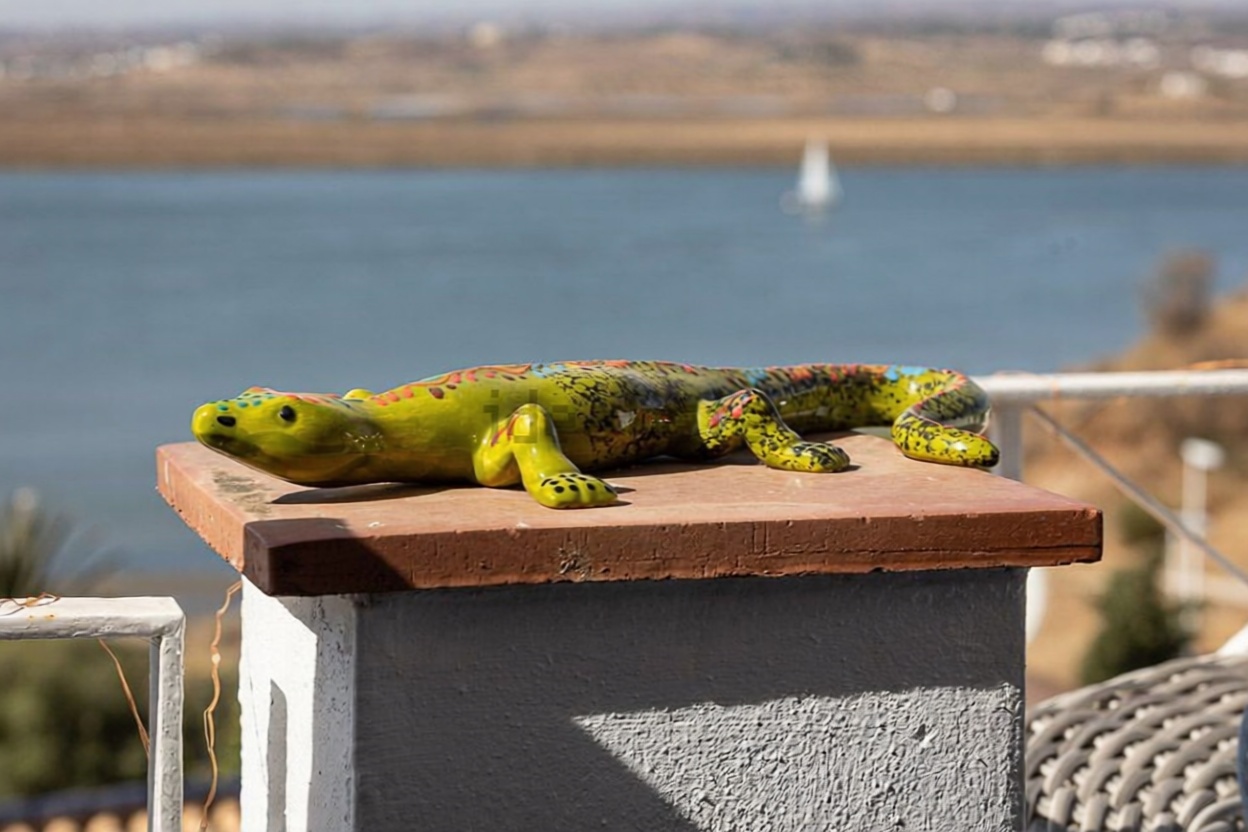 Chalet avec accès direct à la plage à Ayamonte — Vue mer