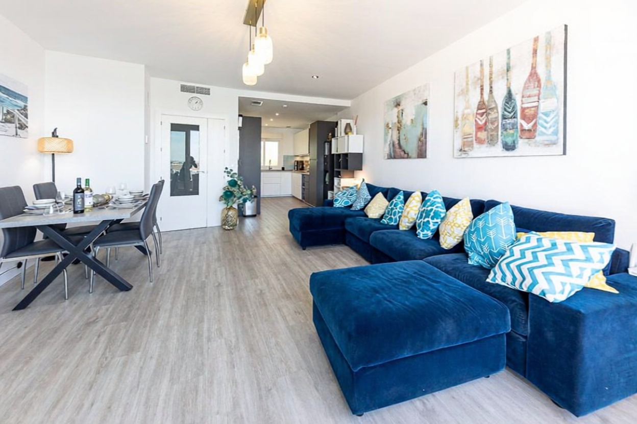 Chalet avec accès direct à la plage à Ayamonte — Séjour