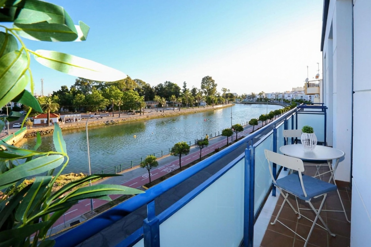 Wohnung in erste Strandlinie in Ayamonte — Meerterrasse