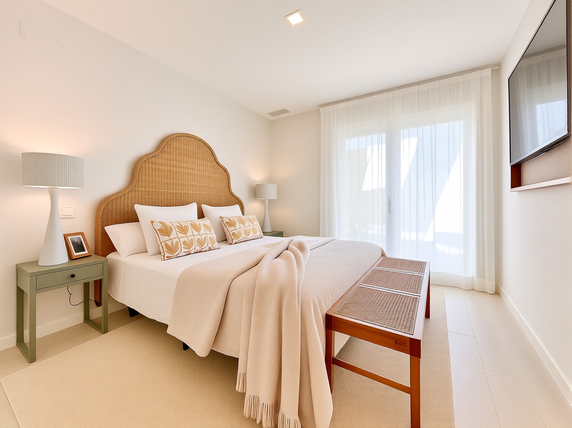 Appartement en première ligne de plage à Ayamonte — Chambre