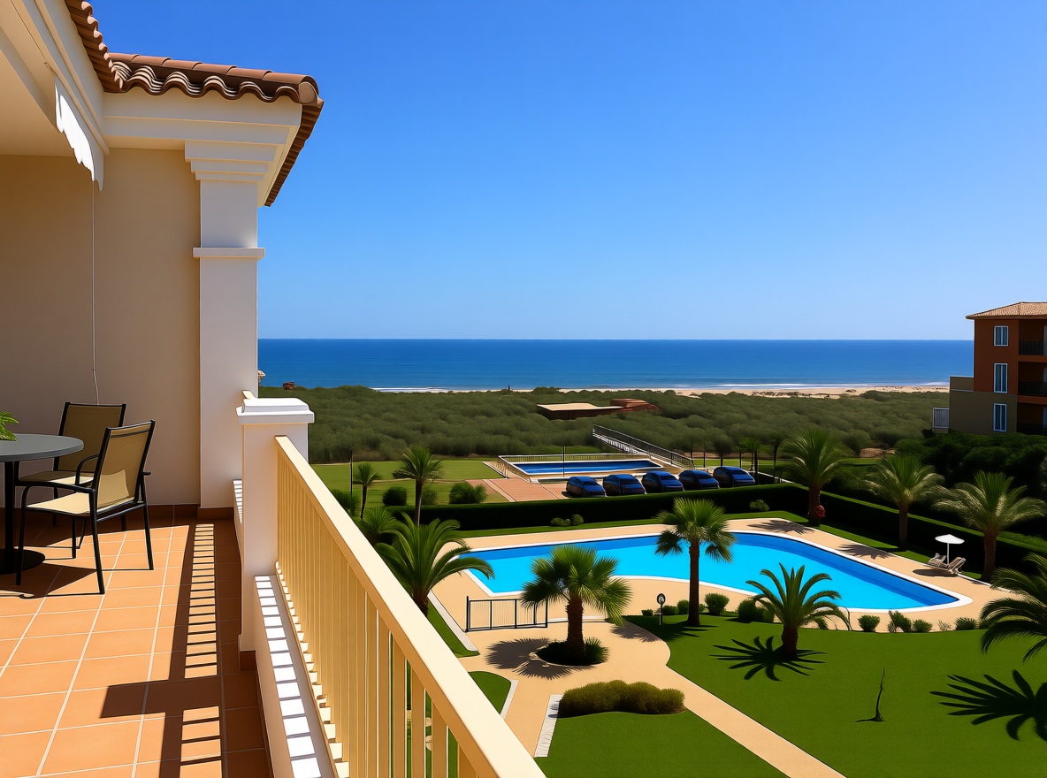 Seafront attic in Ayamonte