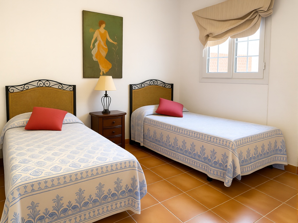 Ático em primeira linha de mar em Ayamonte — Quarto