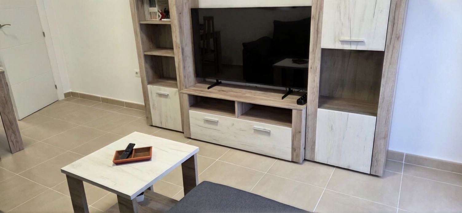 Beachfront duplex in Islantilla — Living room