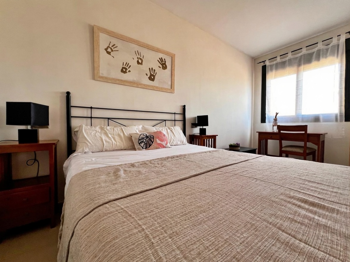 Chalet with direct beach access in Ayamonte — Bedroom