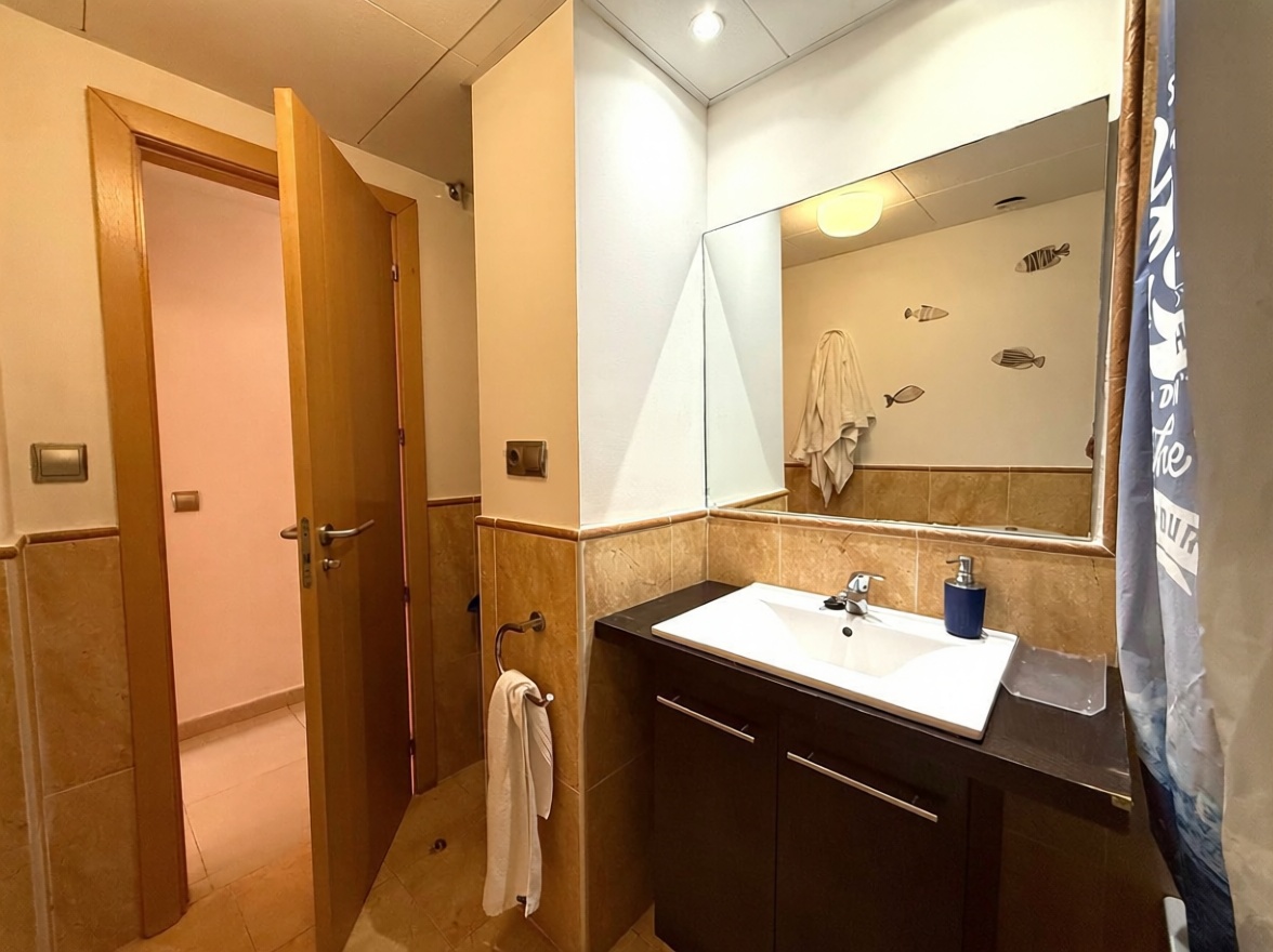 Seafront attic in Ayamonte — Bathroom