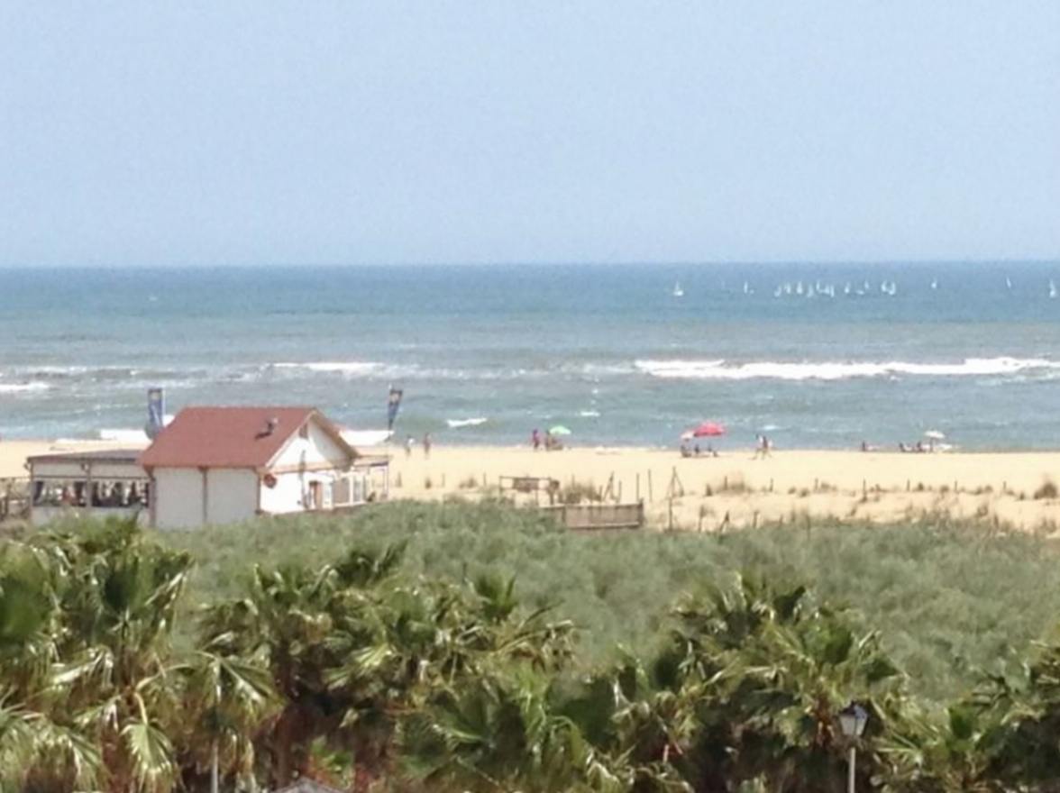 Seafront attic in Ayamonte — Sea view