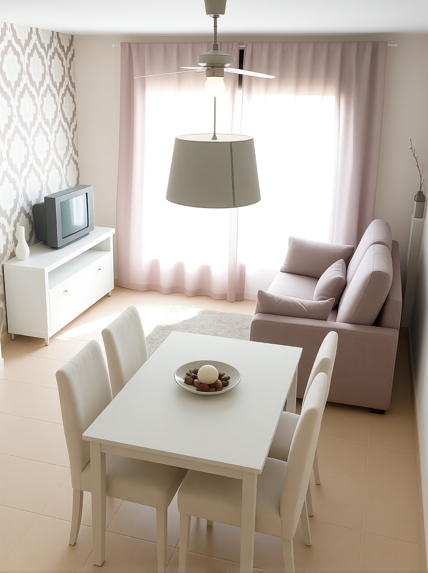 Seafront attic in Ayamonte — Living room
