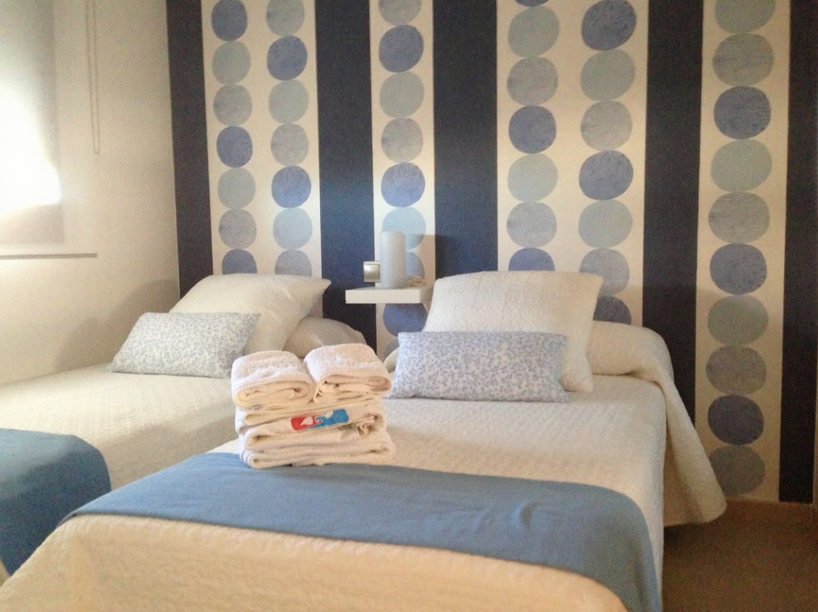 Seafront attic in Ayamonte — Bedroom