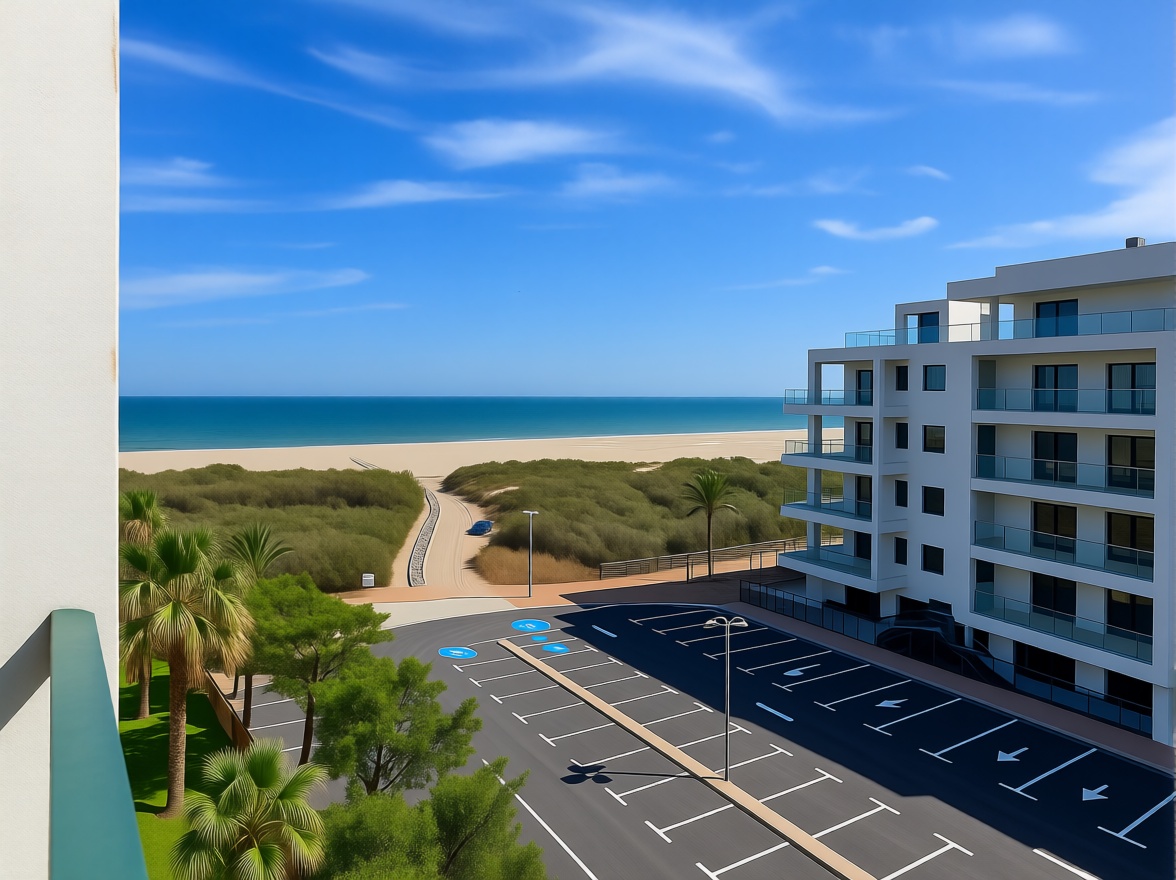 Appartement en première ligne de plage à Ayamonte — Vue mer